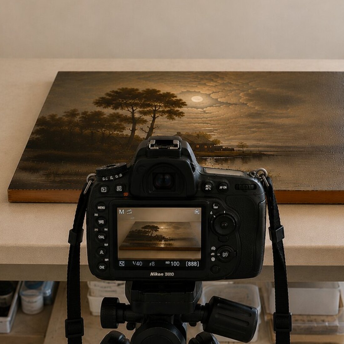Documenting an artwork's condition